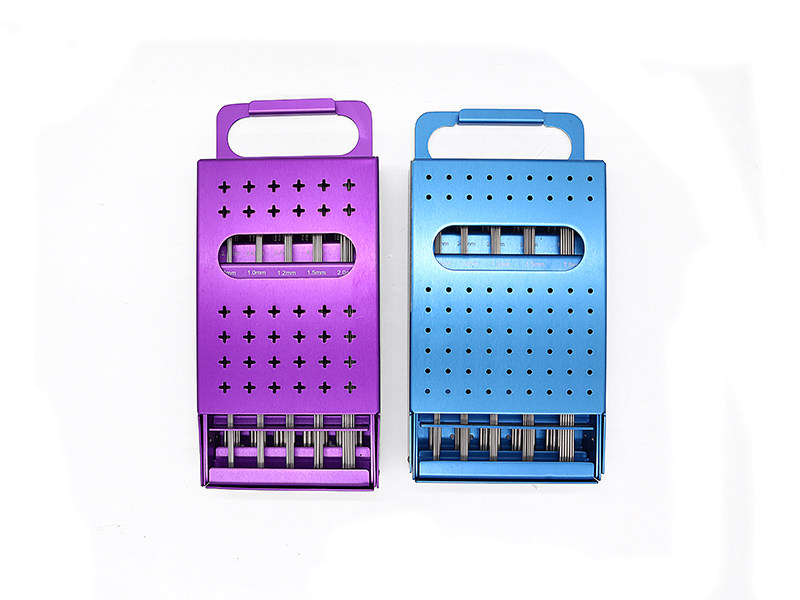 大小 动物 骨科器械 医用 克氏针 分类 消毒盒 收纳 全套 髓内针