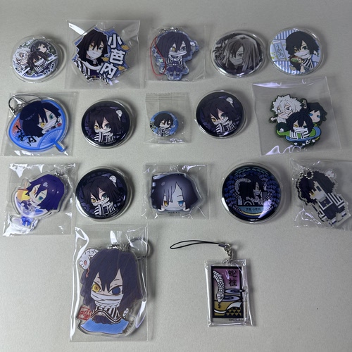 【鬼灭之刃】正版日谷中古吧唧伊黑小芭内个人池立牌挂件蛇柱新3