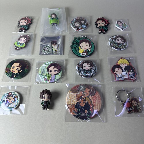 【鬼灭之刃】正版日谷动漫中古吧唧杜门炭治郎挂件立牌个人池新11