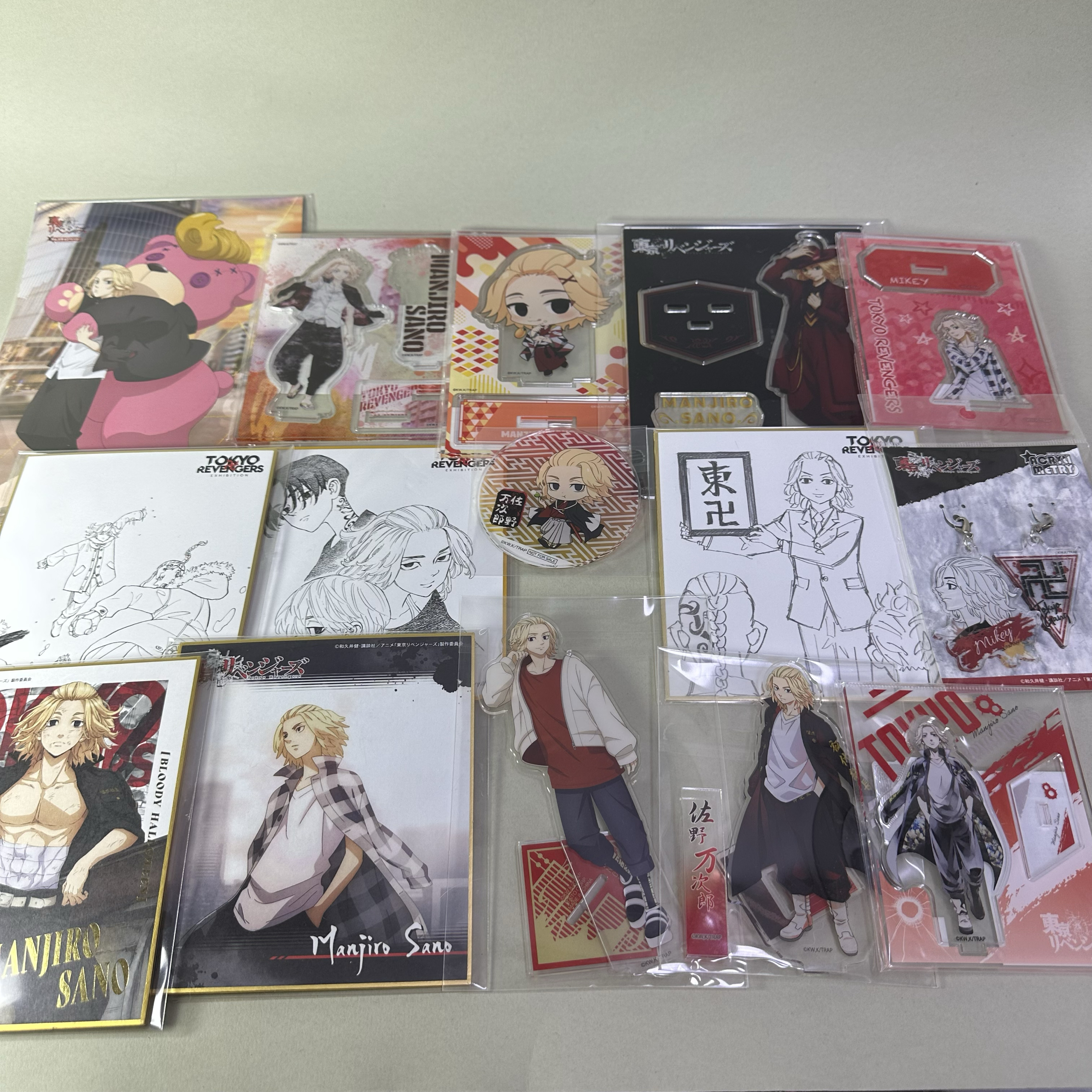 【东京复仇者】正版日谷动漫周边中古色纸佐野万次郎个人池1