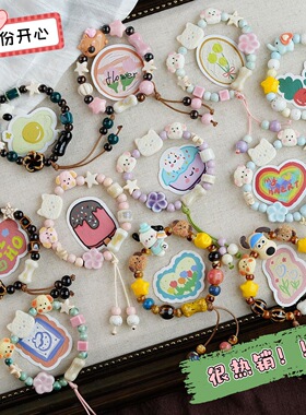 手链高温烧制手串陶瓷民族风饰品