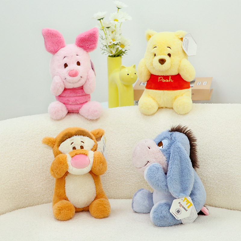 维尼熊毛绒玩具皮杰猪玩偶