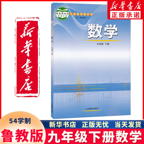 新华正版九年级下册数学54学制