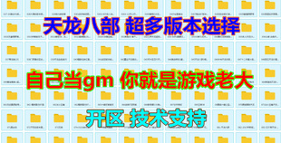 天龙八部外网架设教程  天龙八部收徒教学 一条龙制作 按天开区