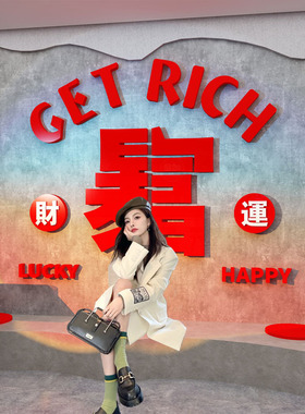 商城亚克力网红打卡美化装饰