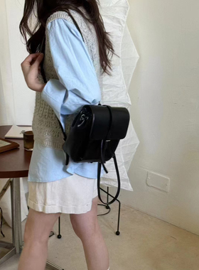 麦莎mysa lader正品  24新款牛皮时尚双肩包 韩版