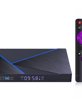 logseven-h96max v56网络播放器rk3566 8gb/64g机顶盒wifi安卓