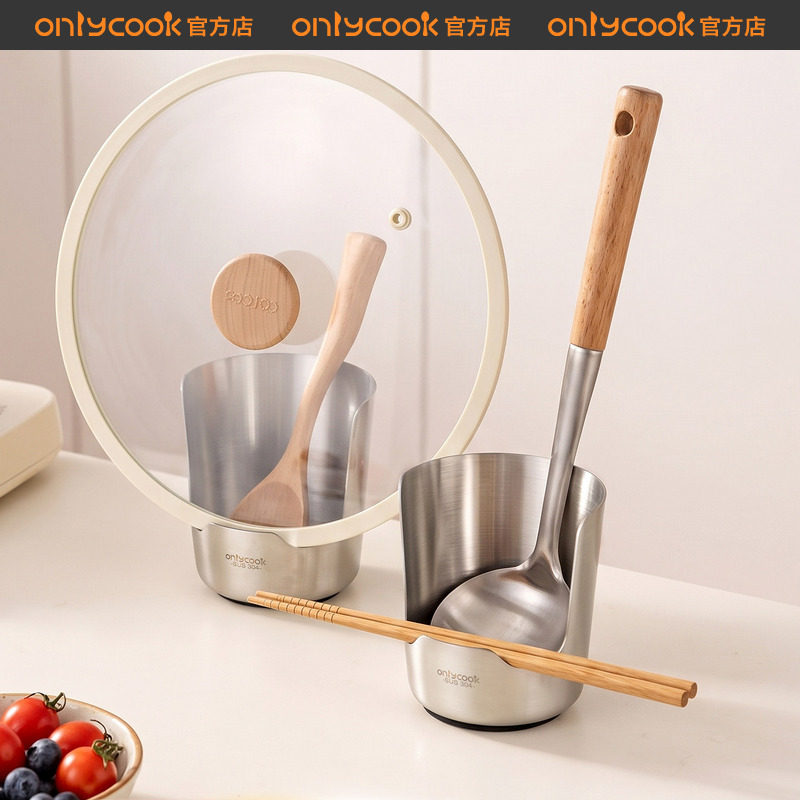 onlycook加厚304钢厨房置物架图片