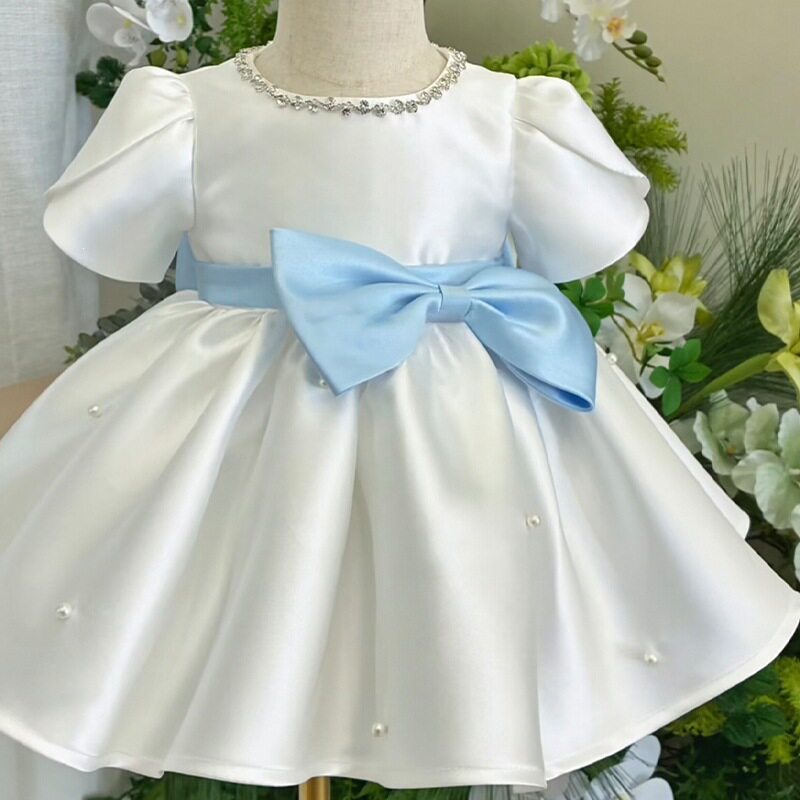 周岁礼服女宝满月宝宝衣服儿童生日宴蓬蓬裙迪士尼在逃女童公主裙