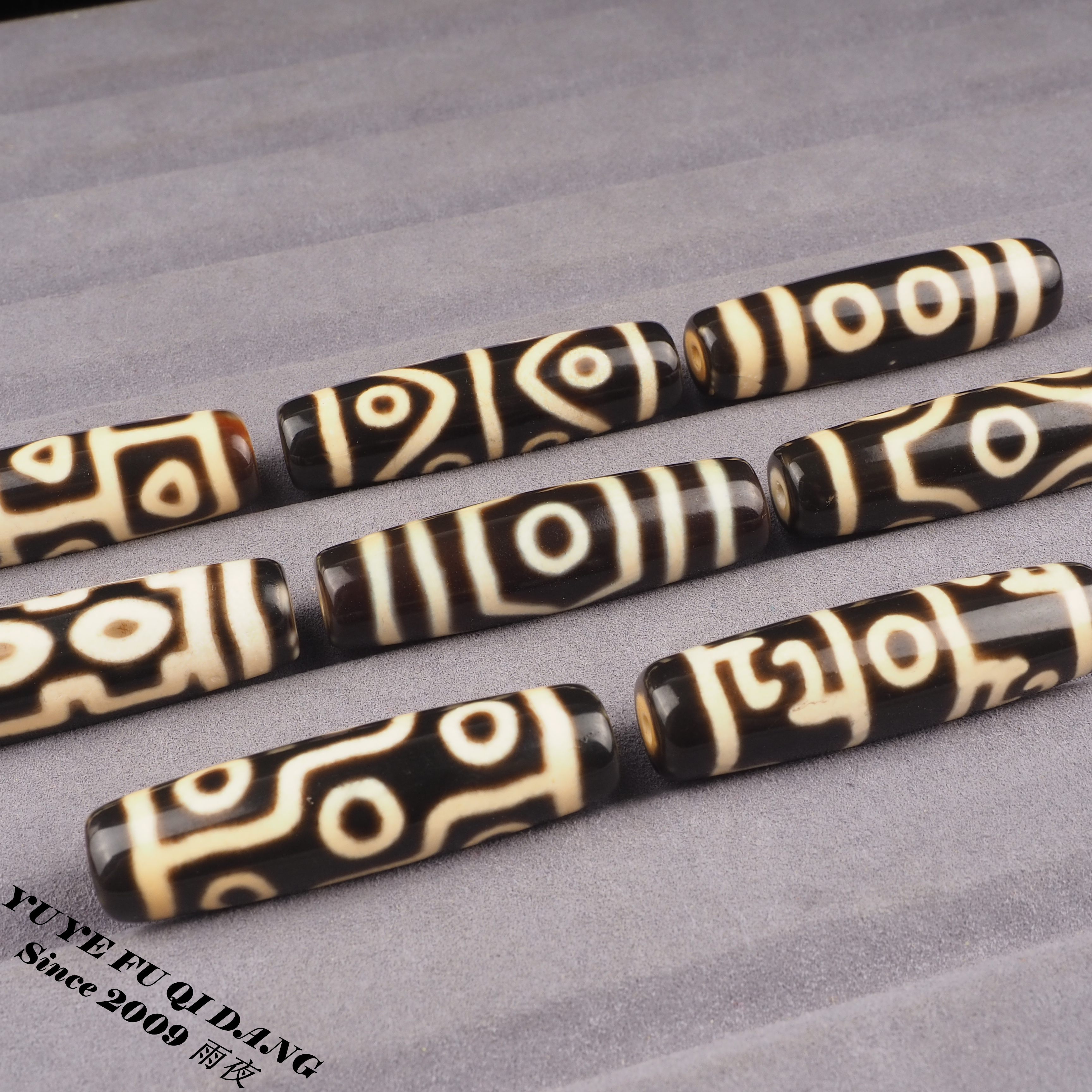 巴西白芯台工渗透大尺寸打到两位数串锁骨绳玛瑙天珠无情漏