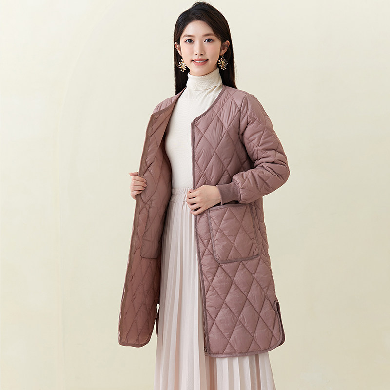 防寒棉服中长款宽松内胆