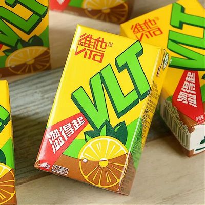 香港版维他柠檬茶菊花茶低糖锡兰红茶蜜桃茶竹蔗茅根芒果汁饮料