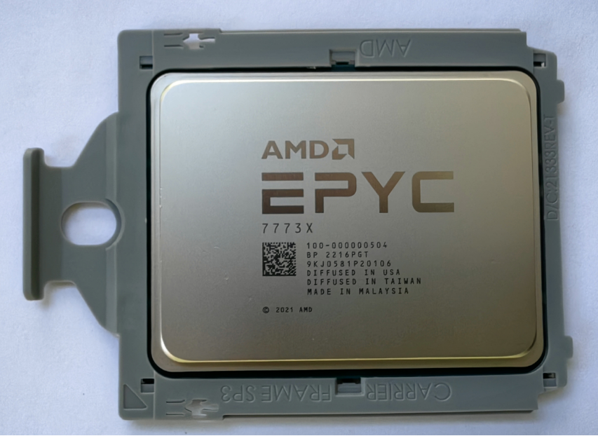 AMD768M三级缓存7773X7V73X7573X