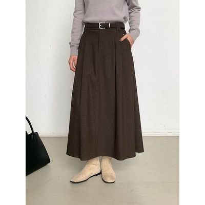 MMC半身裙女十三行秋季新款高腰