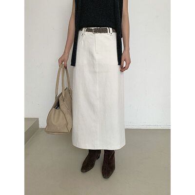 MMC半身裙女十三行秋季新款高腰