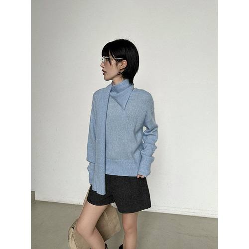 MMCDITION羊毛针织衫女装秋冬感