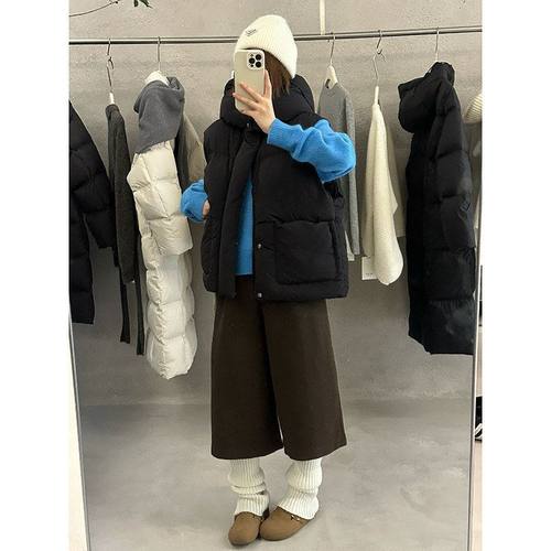 MMCDITION短款棉衣马甲背心女系