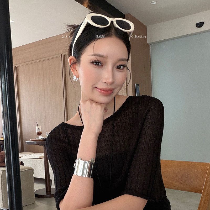 ELSISSI复古休闲斗篷吊带女夏