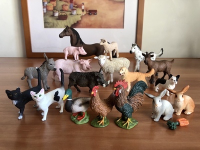 正版德国思乐动物模型儿童玩具