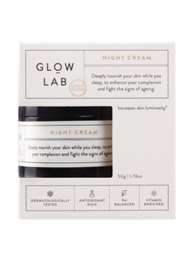 GLOW LAB 紧致滋养 修护晚霜50g 30日亮白晚霜