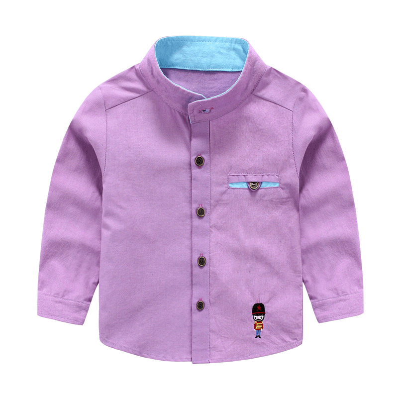 Chemise garcon à manche longue - Ref 2076577 Image 5