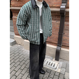 2024秋冬皮领翻领条纹棉衣棉服MY9256P125控168100聚酯纤维，男装棉衣，电商A138B