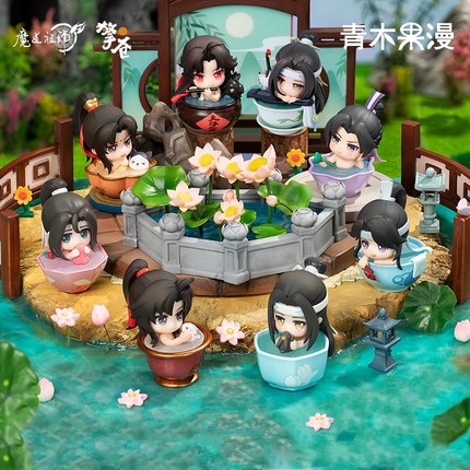 【正版现货】魔道祖师夏日沐歌Q版手办魏无羡蓝忘机擎苍动漫周边