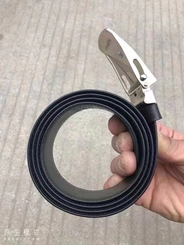 库存正品87老皮带黑腰带裤腰带怀旧纪念收藏