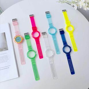 适用AP爱彼皇家橡树表硅胶手表带一体式冰川腕带Swatch硅胶带TPU