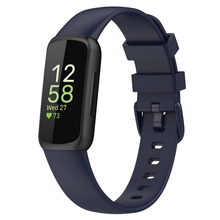 适用Fitbit inspire3智能表带硅胶材质同款彩色扣手环同色软大小
