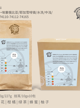 月白 埃塞耶加雪菲镇 Koke农场 玉兰花 水洗 中浅烘焙 小产量咖啡
