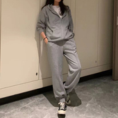 纤依百秀 101L 龙 连帽卫衣休闲运动三件套