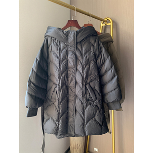 90绒 连帽廓形羽绒服 6605 龙 纤依百秀