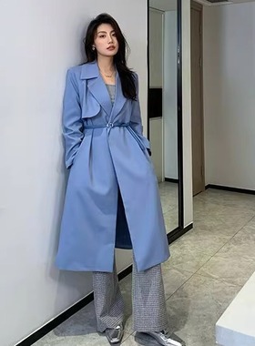 纤依百秀 【龙】  高冷御姐范风衣 0044