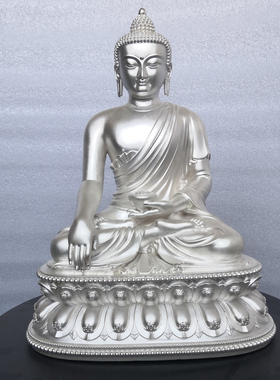 纯银摆件居家随身佛定制