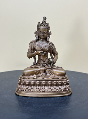 金刚萨垛红铜紫铜埵造像佛像供奉摆件可定制金银铜法器佛具