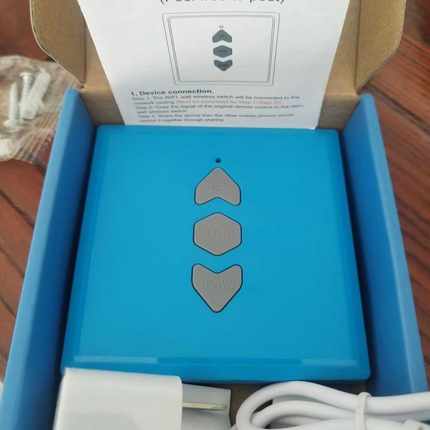 手机APP远程控制卷帘门控制器wifi电动车库门遥控器对拷墙壁开关