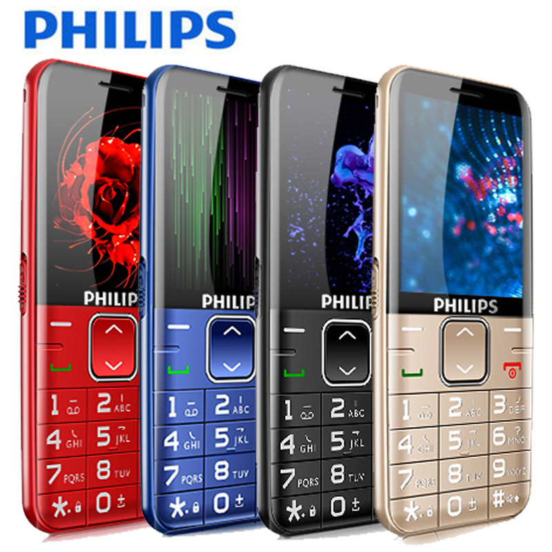 Philips/·ÉÀûÆÖ E186AÀÏÄêÊÖ»ú´óÆÁ´ó×Ö´óÉùÀÏÊÖ»ú³¬³¤´ý»úËÍ8G¿¨