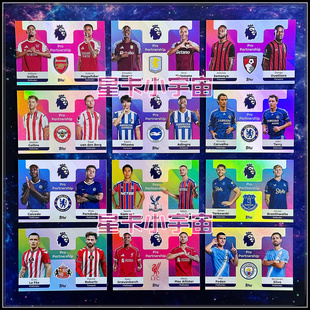 2026 TOPPS 英超球星PP双人卡 特里恩佐福登B席B费萨利巴霍伊伦