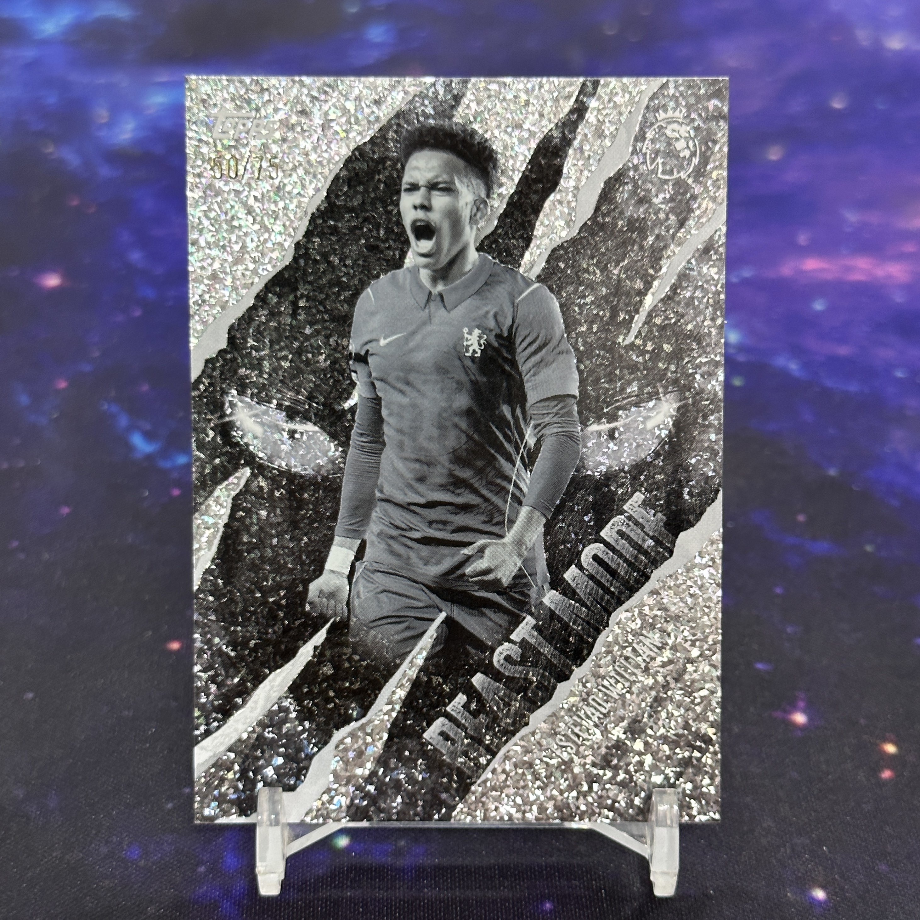 2026-27 TOPPS 英超球星卡 75编黑白斑点折射卡 埃斯特旺 切尔西