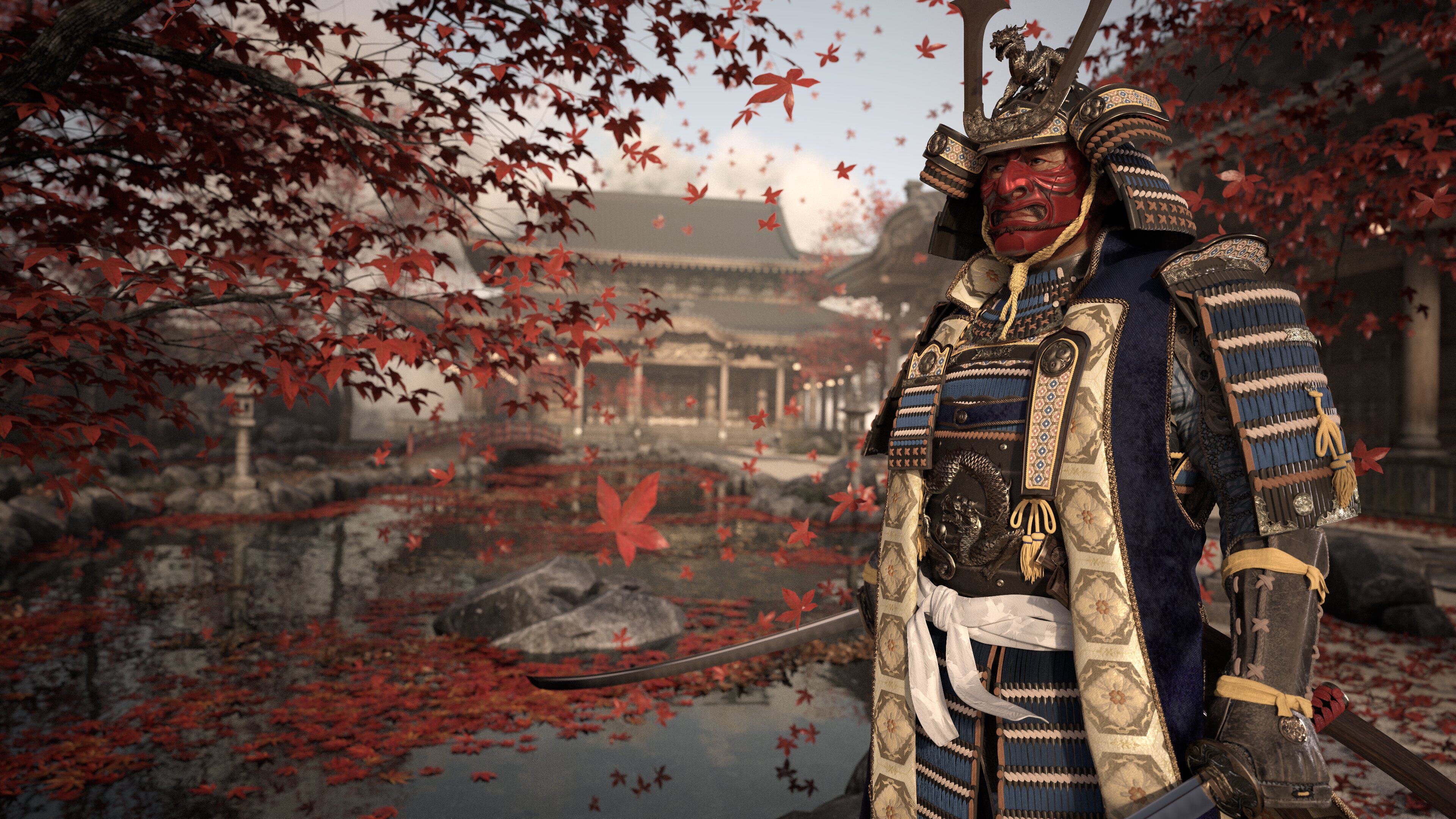 daz studio 3d日本幕府将军铠甲模型源文件贴图虚拟偶像元宇宙