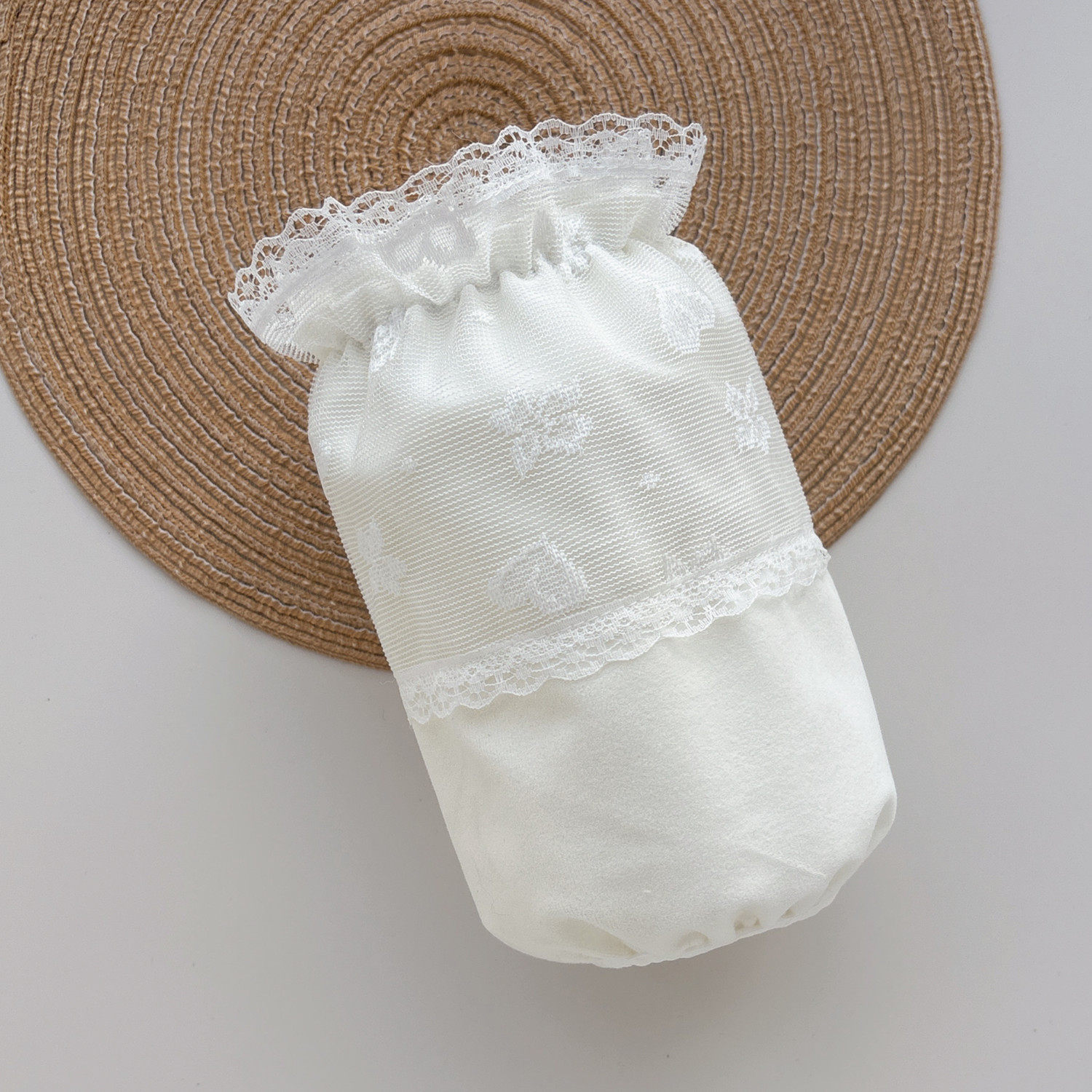 2025新款蕾丝绒布秋冬护袖女