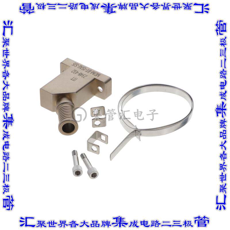 MDM-BT-15AE-SJS 连接器接插件MICRO-D BACKSHELL 15 POS ANGLES