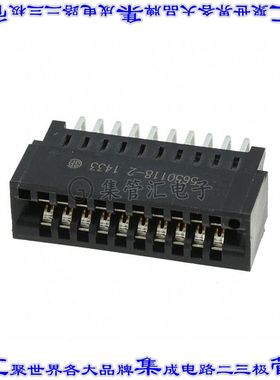 5650118-2 连接器接插件CONN EDGE DUAL FMALE 20POS 0.100