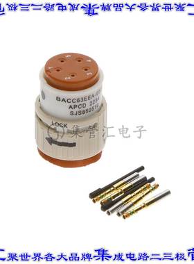 SJS850511 连接器接插件CONN PLUG FMALE 5POS GOLD CRIMP