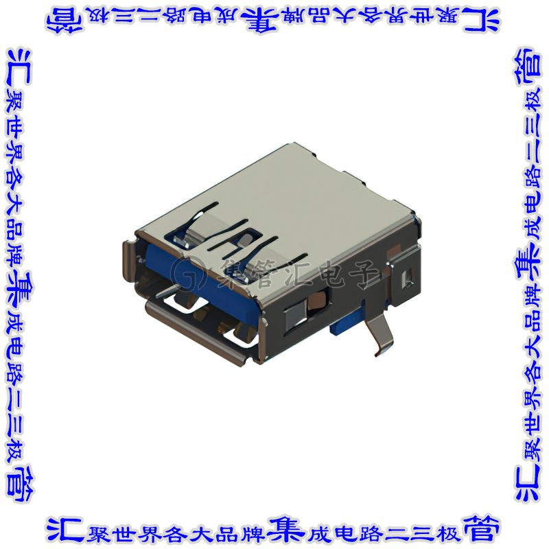 690B109-223-012 连接器接插件690 SERIES USB 3.0 TYPE-A CONNEC