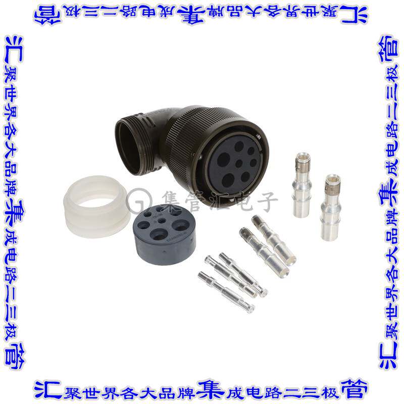 CA3108F28-10S-B-15 连接器接插件CONN PLUG RA W/SKT 7POS