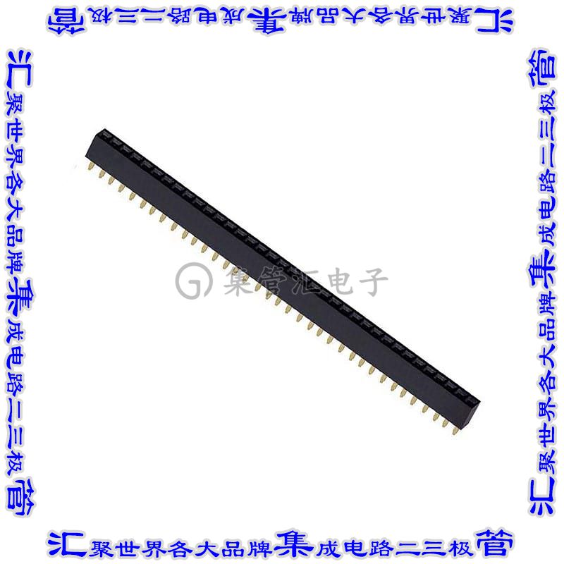 HDR100IMP40F-G-V-TH 连接器接插件CONN HDR 40POS 0.1 GOLD PCB