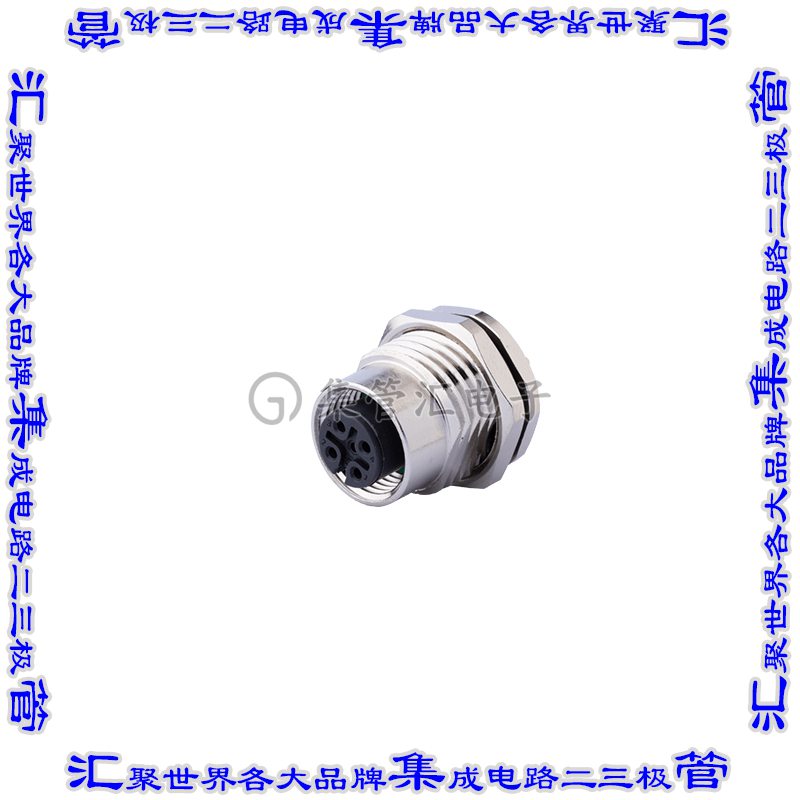 CDM1203-08A-FP-F16-67 连接器接插件M12 FEMALE PANEL MOUNT, P