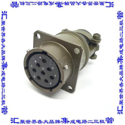 MSW00E16-8S 连接器接插件WALL MOUNT RECEPTACLE, ENVIRONME